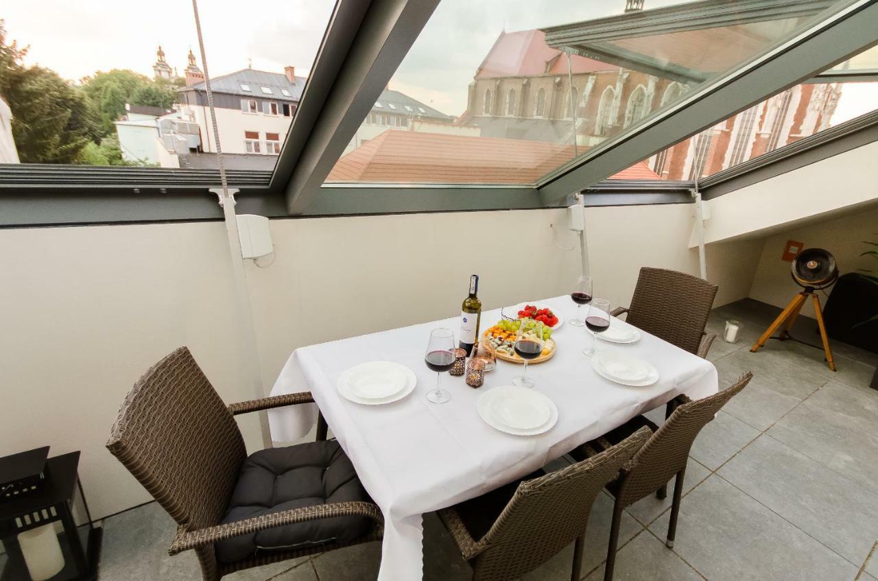 Central Penthouse With Terrace كراكوفيا المظهر الخارجي الصورة